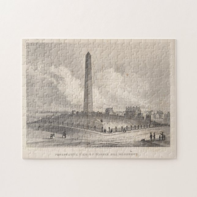Puzzle Monument de Bunker Hill (1848) (Horizontal)