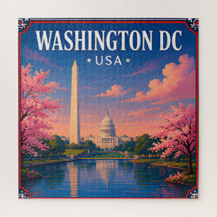 Puzzle 🏛️ Monument de Washington DC Mémoire de la capita
