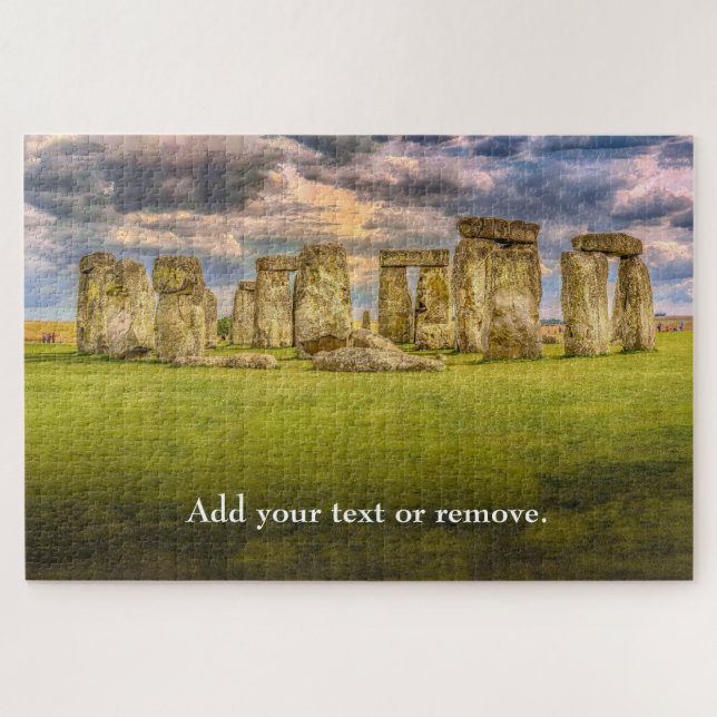 Puzzle Monument en pierre de Stonehenge, Wiltshire, Angle (Horizontal)