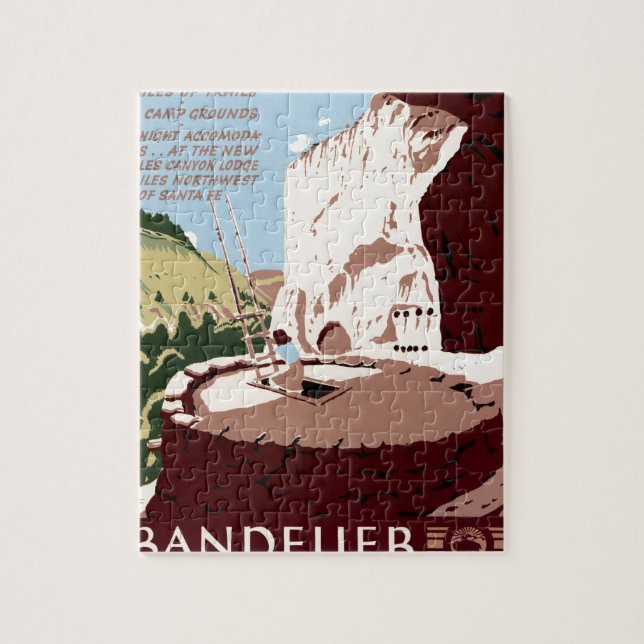 Puzzle Monument national de Bandelier (Vertical)