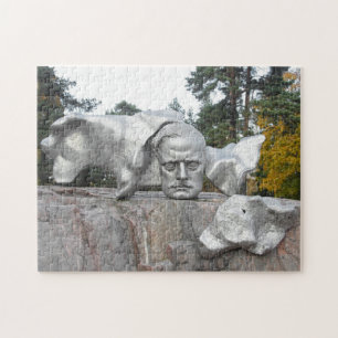 Puzzle Monument Sibelius, Helsinki, Finlande