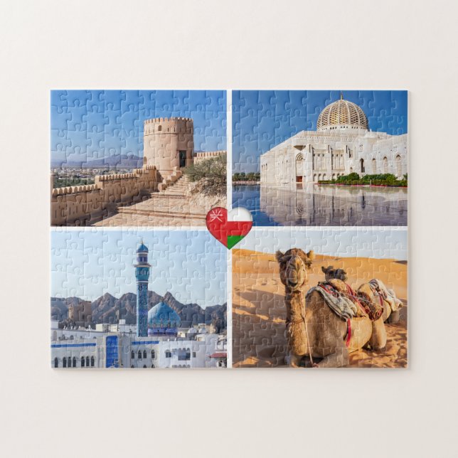 Puzzle Monuments du Sultanat d'Oman (Horizontal)