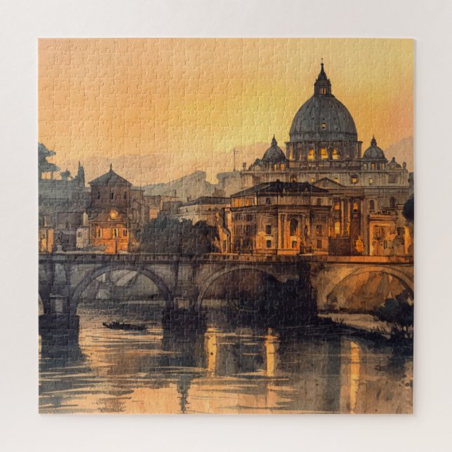 Puzzle Morning in Rome (Vertical)