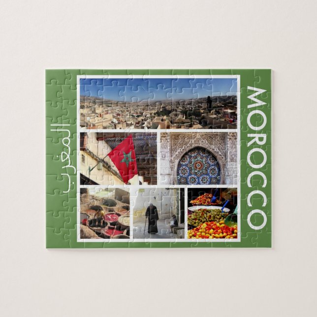 Puzzle morocco : filiacol ‎ (Horizontal)