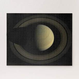 Puzzle Mosaïque De La Planète Saturne Et Ses Principaux A