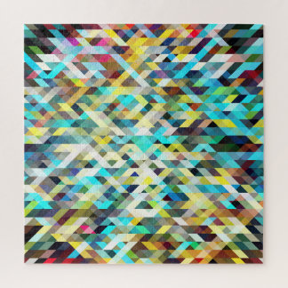 Puzzle Mosaïque de néon dynamique : Arrière - plan Abstra