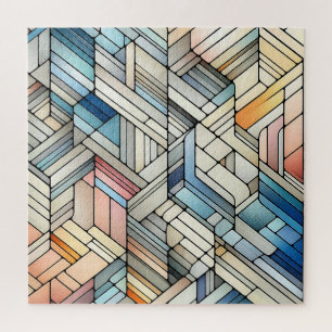 Puzzle Mosaïque géométrique