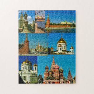 Puzzle Moscou Kremlin Moskva architecture paysagère