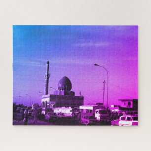 Puzzle Mosquée Buniya Bagdad Irak vintage