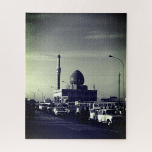 Puzzle Mosquée Buniya Bagdad Irak vintage