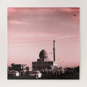 Puzzle Mosquée Buniya de Bagdad en Irak vintage