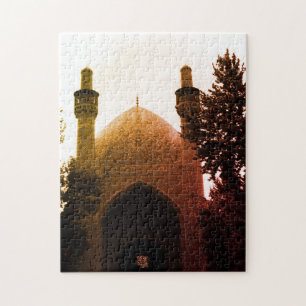 Puzzle Mosquée royale d'Iran vintage Ispahan