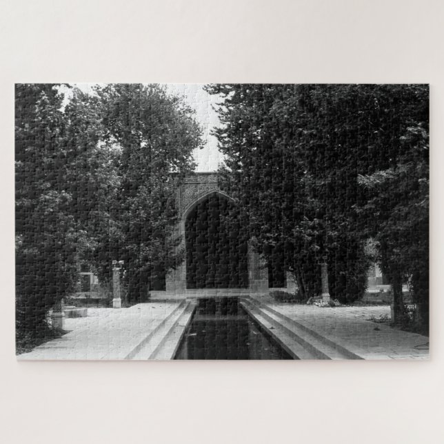 Puzzle Mosquée vintage d'Iran Ispahan (Horizontal)