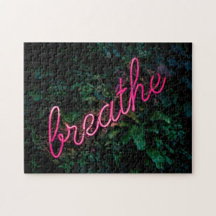 Puzzle Mot courbe de respiration Art Street 3D Art Signa 