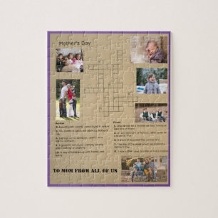 Puzzle Mot de passe croisé personnalisable - Jigsaw Puzz