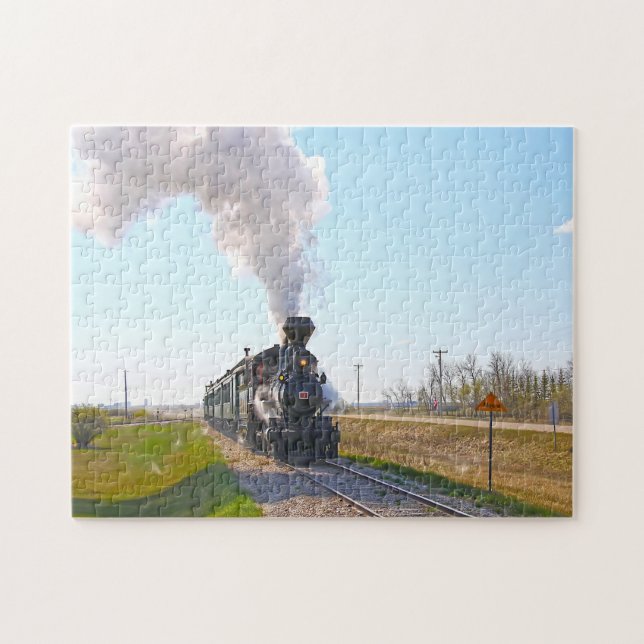 Puzzle Moteur à vapeur central pour chien des Prairies #3 (Horizontal)