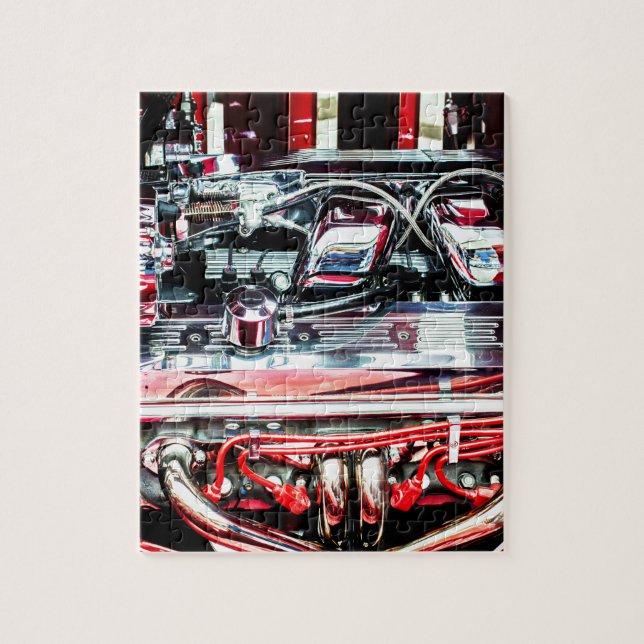 Puzzle Moteur de voiture (Vertical)