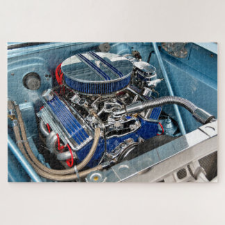 Puzzle Moteur de voiture customisé