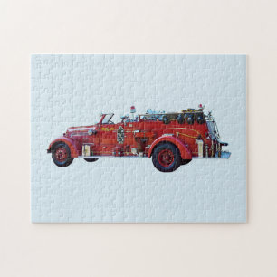 Puzzle Moteur d'incendie vintage