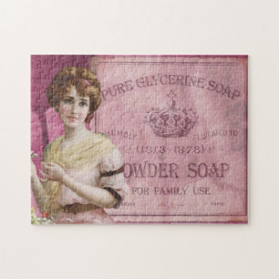 Puzzle Mother's Day Vintage Advertising Glycerine Soap