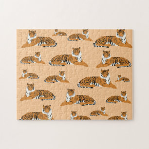 Puzzle Motif animal du Tigre de la Jungle