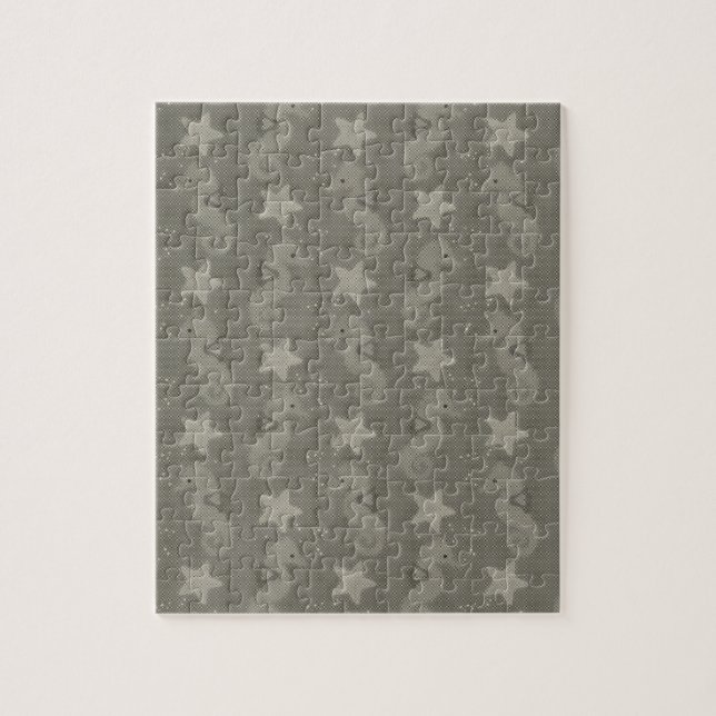 Puzzle Motif Antique Seahorse Et Starfish (Vertical)