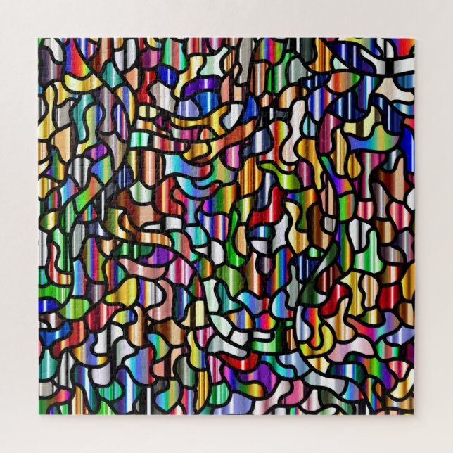 Puzzle Motif couleur Abstrait (Vertical)