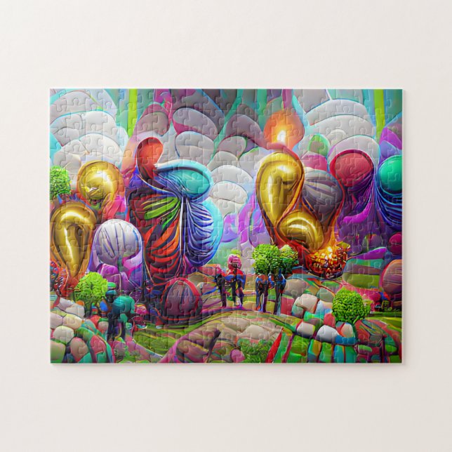 Puzzle motif créatif (Horizontal)