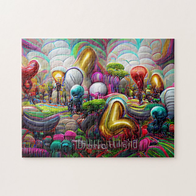 Puzzle motif créatif (Horizontal)