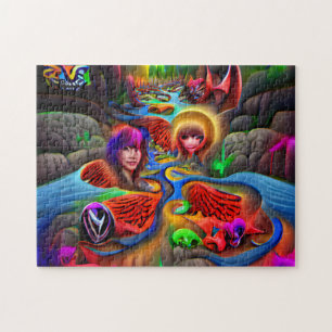 Puzzle motif créatif