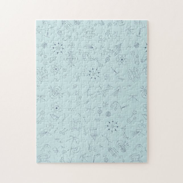 Puzzle Motif de diagramme physique (Vertical)