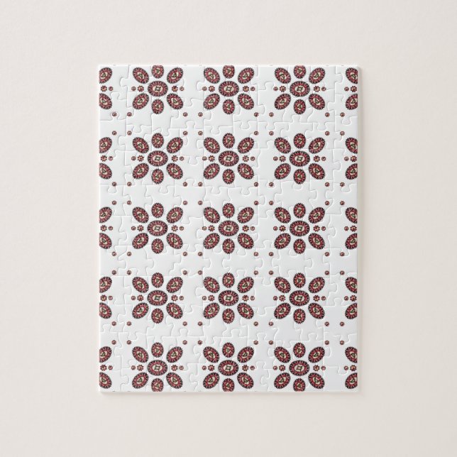 Puzzle Motif de fleurs Mandala (Vertical)