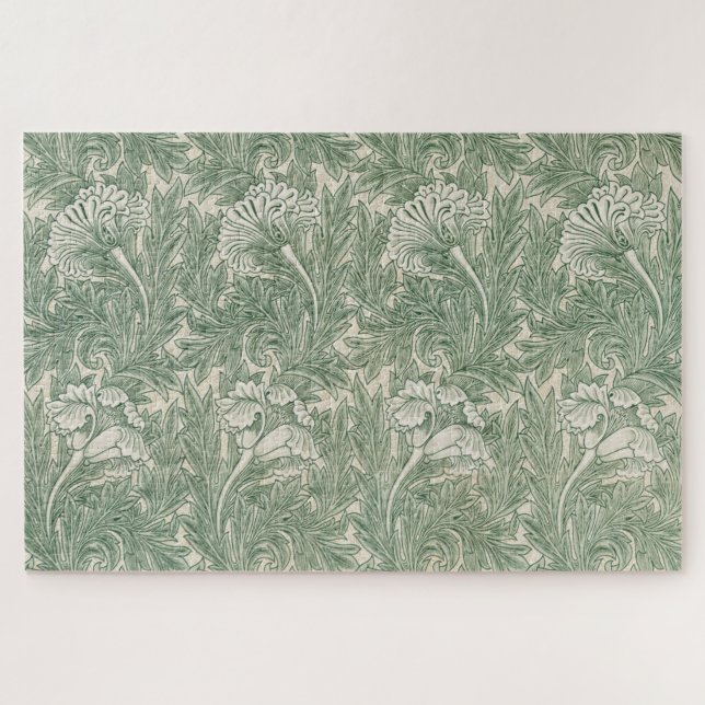 Puzzle Motif de fleurs, William Morris (Horizontal)