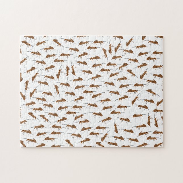 Puzzle Motif de jolies fourmis (Horizontal)