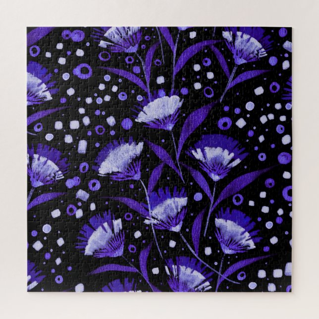 Puzzle Motif  de l'aquarelle Abstraite (Vertical)