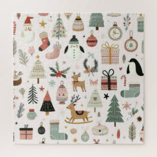 Puzzle Motif de Noël scandinave