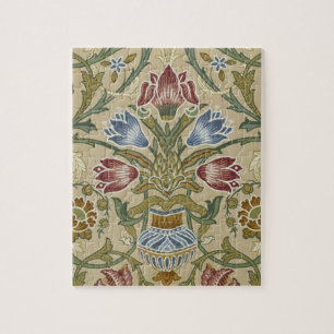 Puzzle Motif de papier peint floral brocart de William Mo
