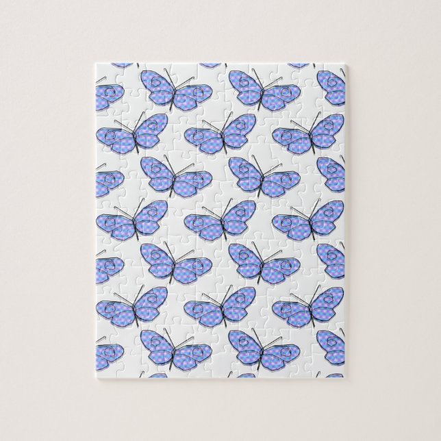 Puzzle Motif de papillon cosmique (Vertical)