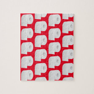 Puzzle Motif de patchs de toilettes