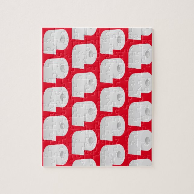 Puzzle Motif de patchs de toilettes (Vertical)