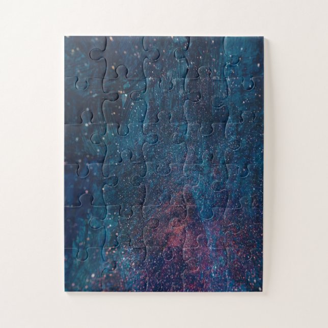 Puzzle Motif de peinture de Parties scintillant Galaxy Ab (Vertical)