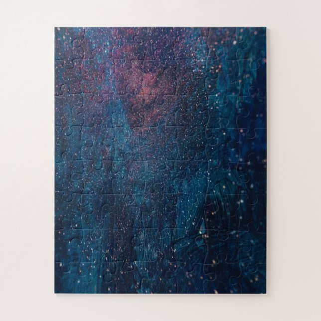 Puzzle Motif de peinture de Parties scintillant Galaxy Ab (Vertical)