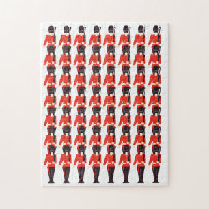 Puzzle Motif de soldats de la Garde de la Reine