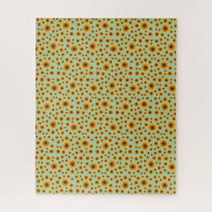 Puzzle Motif de tournesol difficile