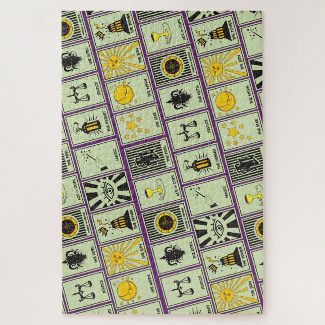 Puzzle Motif des cartes Tarot (Vertical)