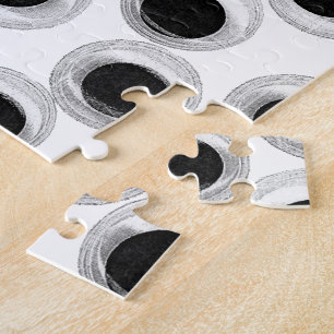 Puzzle motif des yeux de googly - arrière - plan transpa