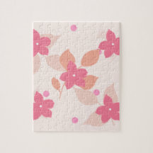 Motif floral rose