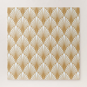 Puzzle Motif géométrique arabesque vintage sans couture