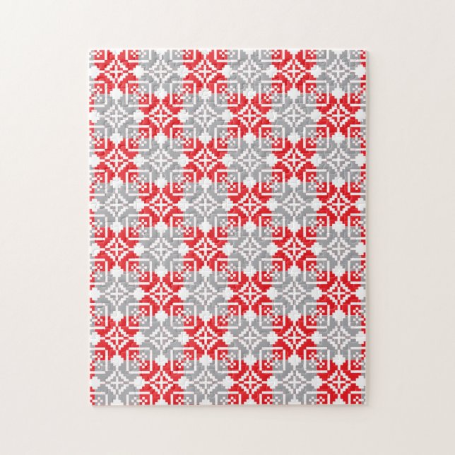 Puzzle Motif géométrique SUN du matin letton VI (Vertical)