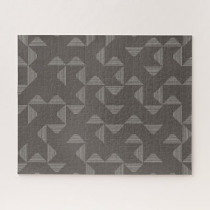 Puzzle Motif graphique géométrique simple, moderne et ten